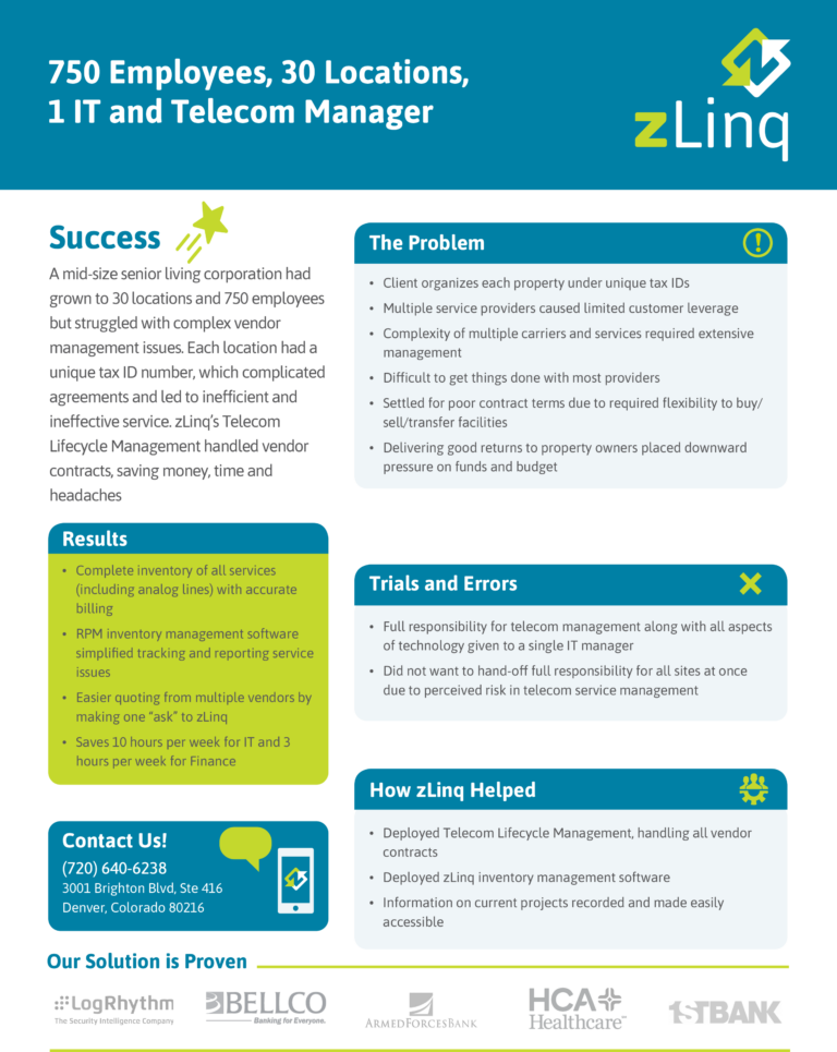 CLM Case Study 30+ Location Sr